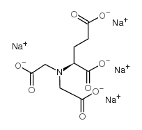Chemical structure of GLDA
